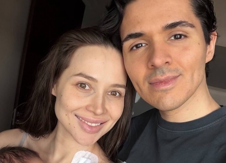     Валерия Чекалина со своим избранником Луисом