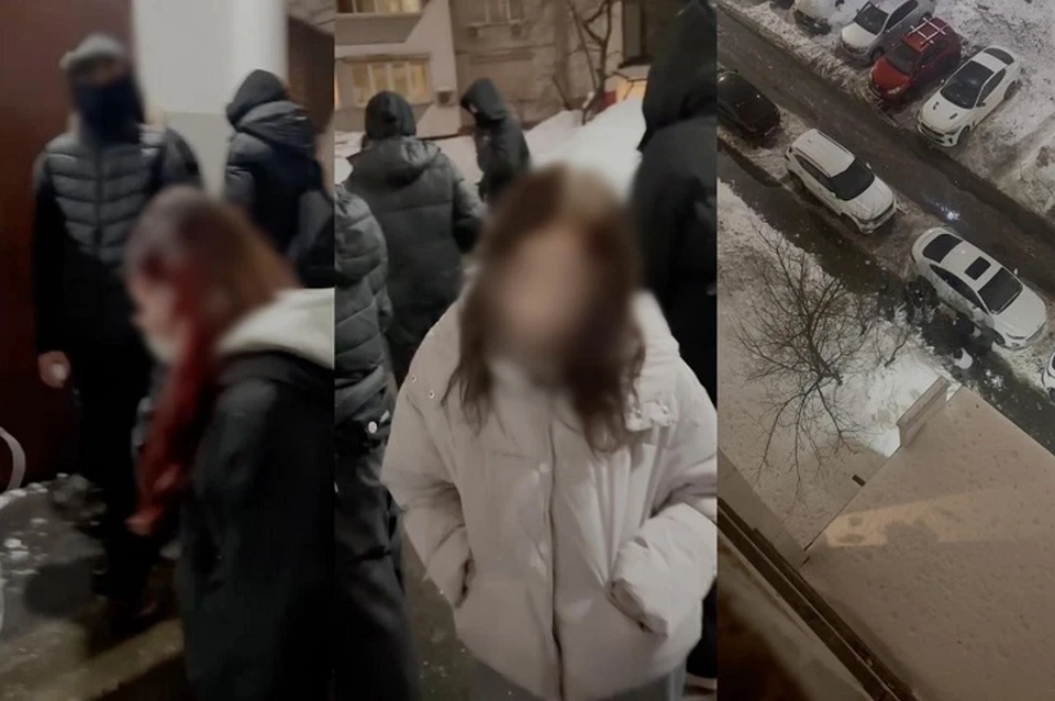 К дому девочки пришла толпа на "разборки". Фото: KP.RU