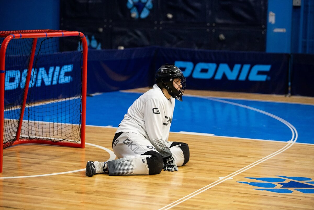 Флорбольный вратарь. Кубок ИТМО по флорболу