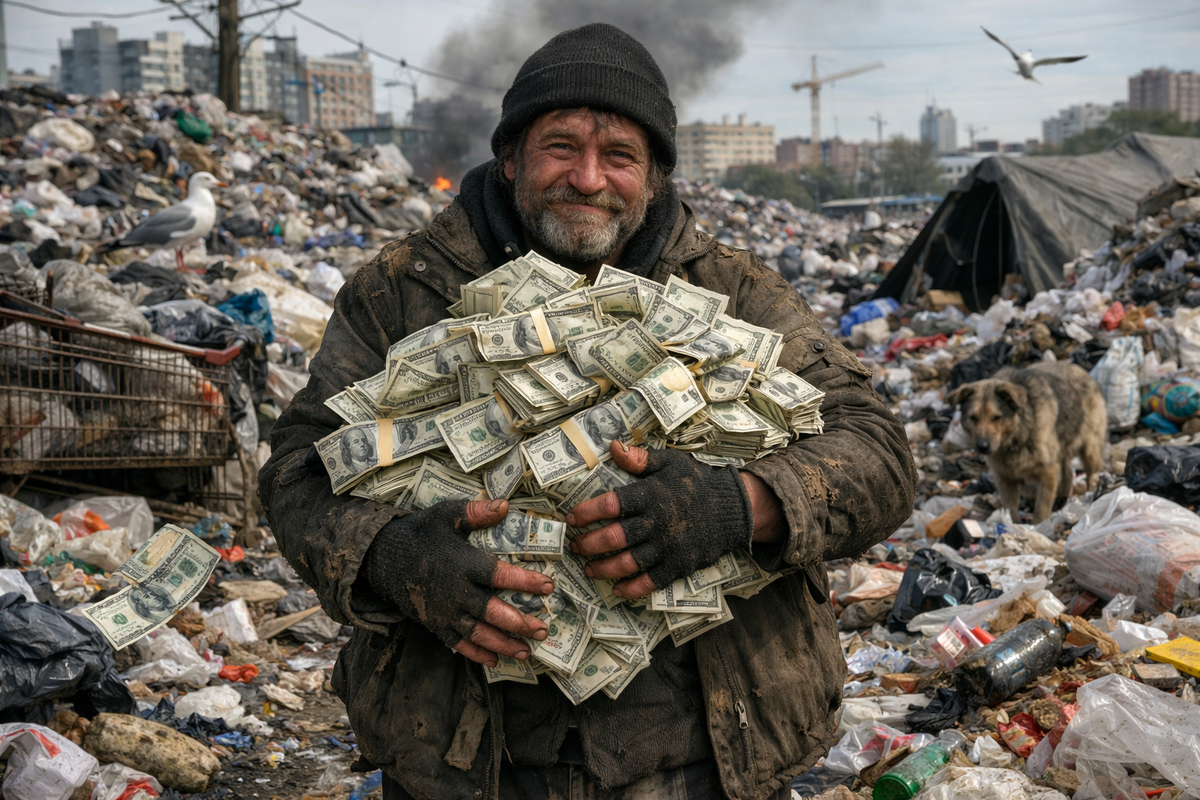 Количество малоимущих упало до 9,8 млн человек. 