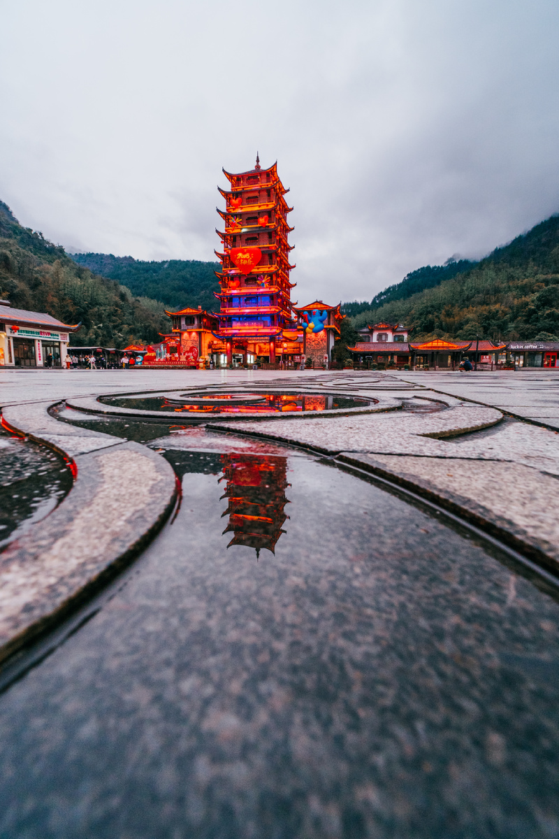 Вход в национальный парк с восточной стороны выглядит вот так