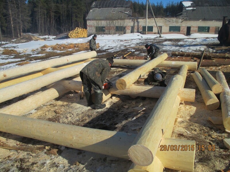 Ручная рубка дома. https://mastermay.ru/