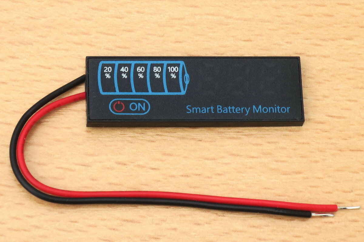 Индикатор заряда с вольтметром