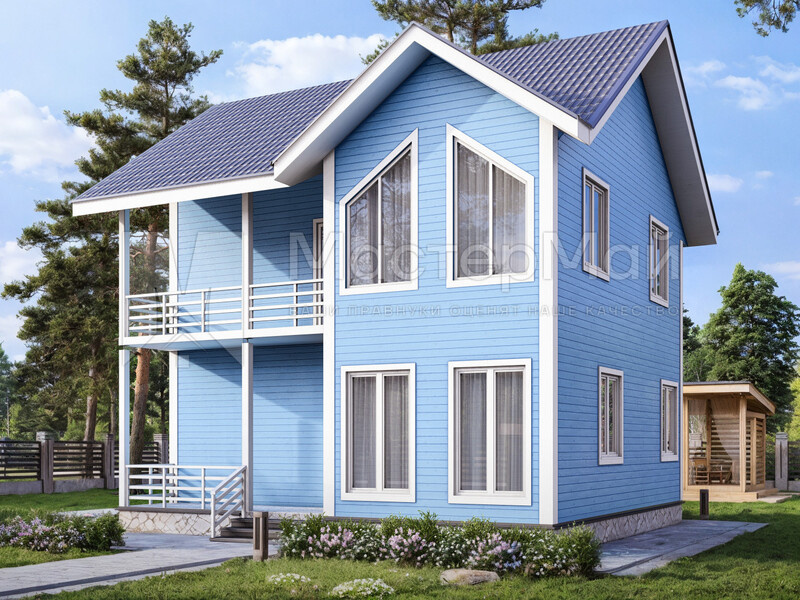 Деревянный дом. https://mastermay.ru/