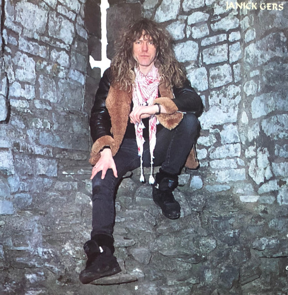 Яник Герс. Фото для оформления альбома "Fear Of The Dark" (ресурс Discogs).