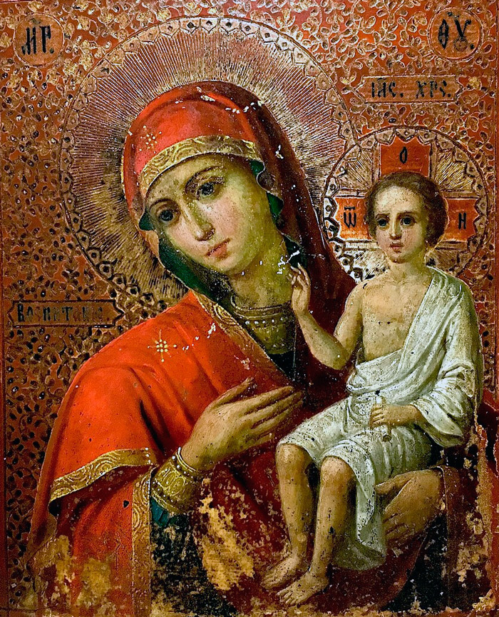 Икона Божией Матери «Воспитание». Фото: wikimedia.org