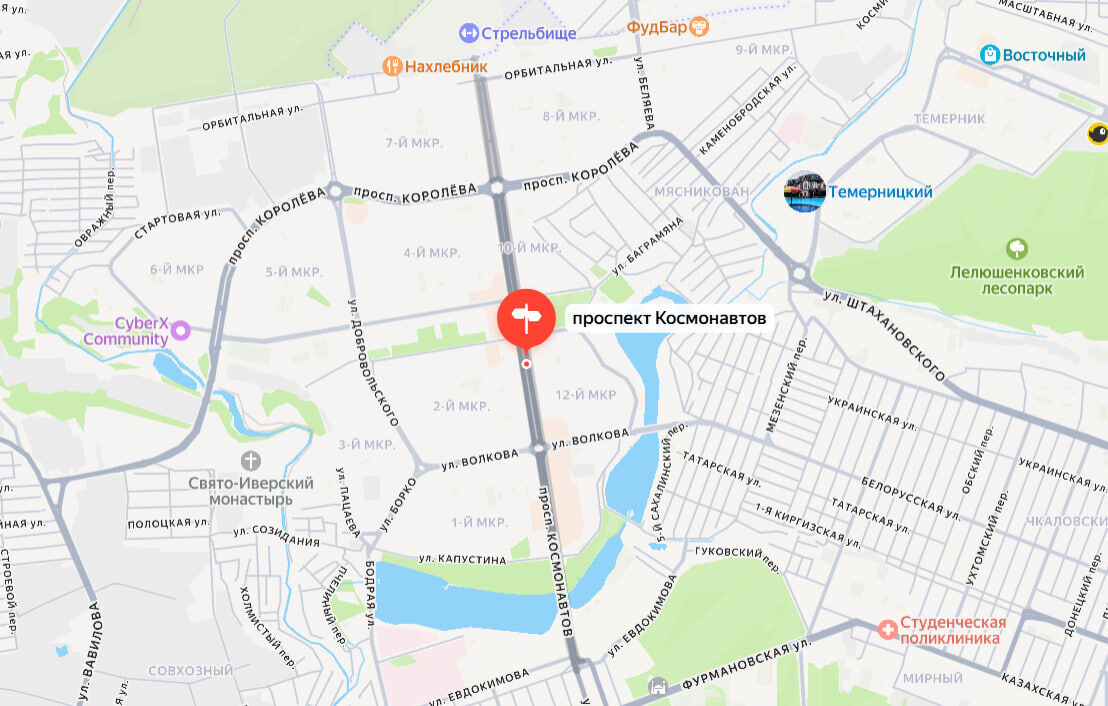    Источник: Яндекс Карты