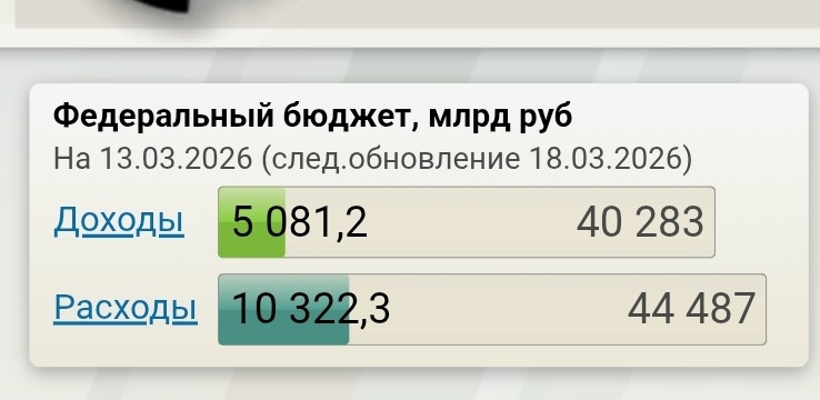 Скриншот с budget.gov.ru