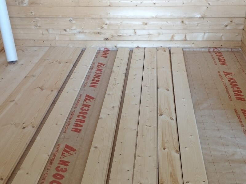 Настил полов на даче. https://mastermay.ru/