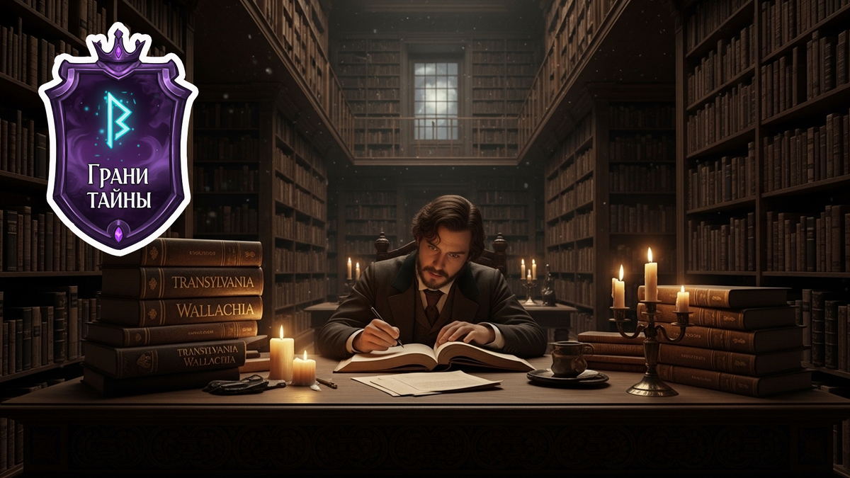 Профессор брал книгу и изучал все тайны графа Дракулы