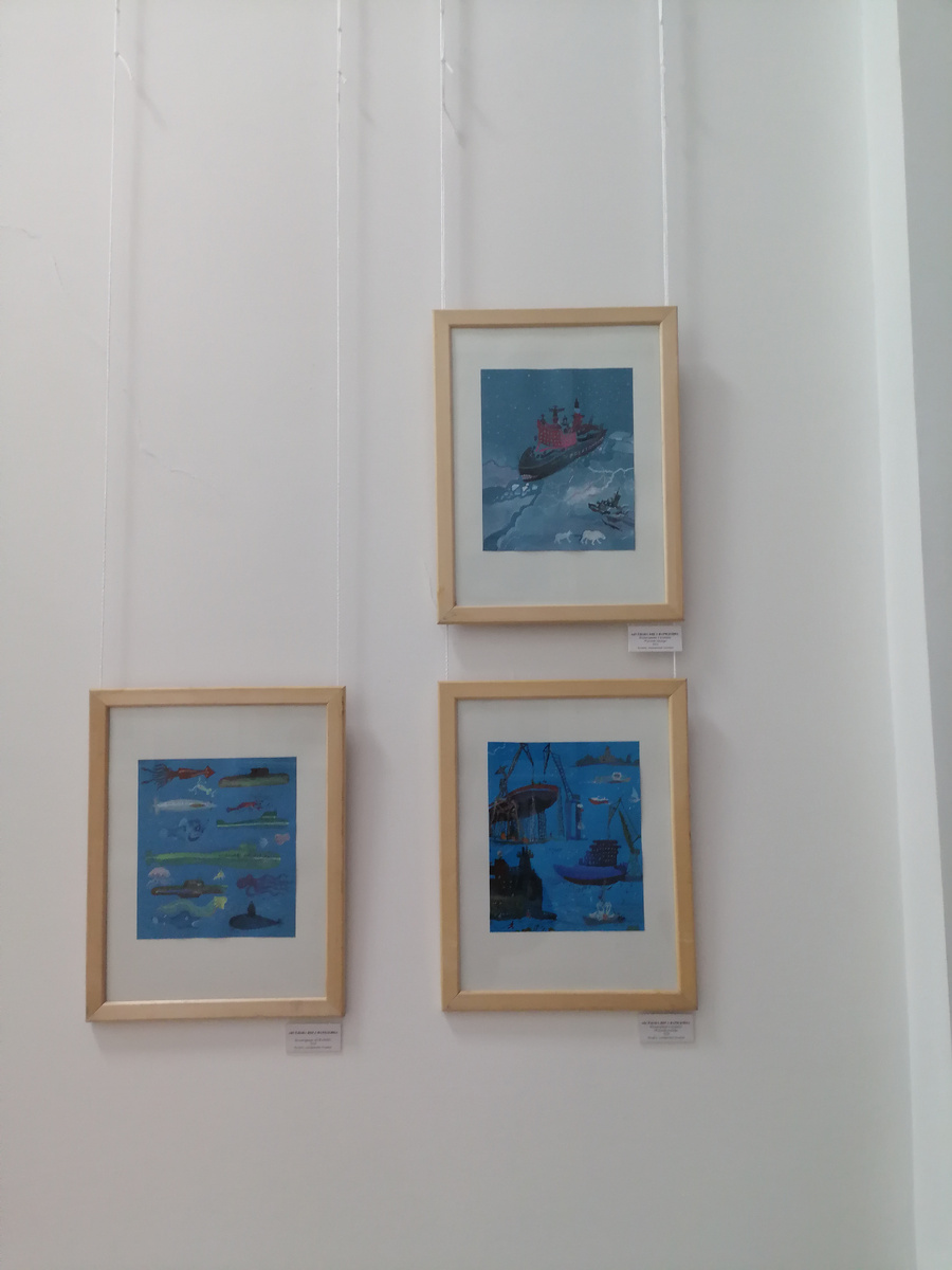 Работы из серии «Корабли»