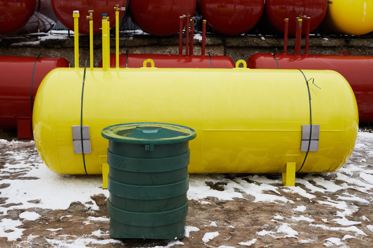 Как выглядит газгольдер