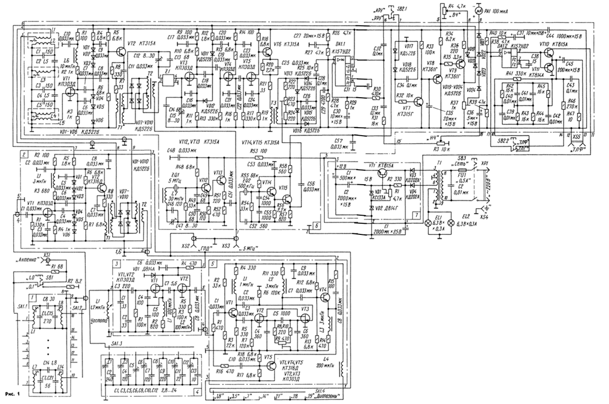 Рис. 2. Из журнала Радио №11 за 1987 год