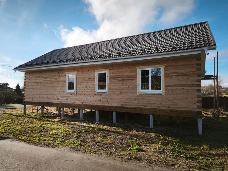 Дача в подмосковье. Дача из бруса. https://mastermay.ru/