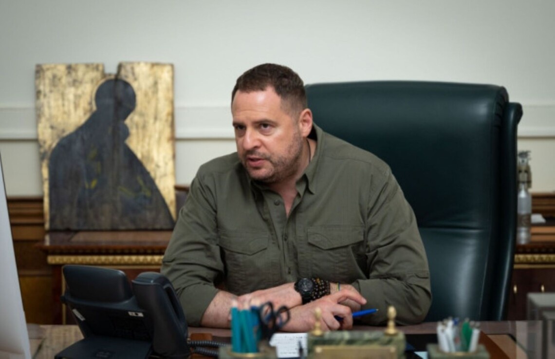     Бывший глава офиса президента Украины Андрей Ермак   
The Presidential Office of Ukraine