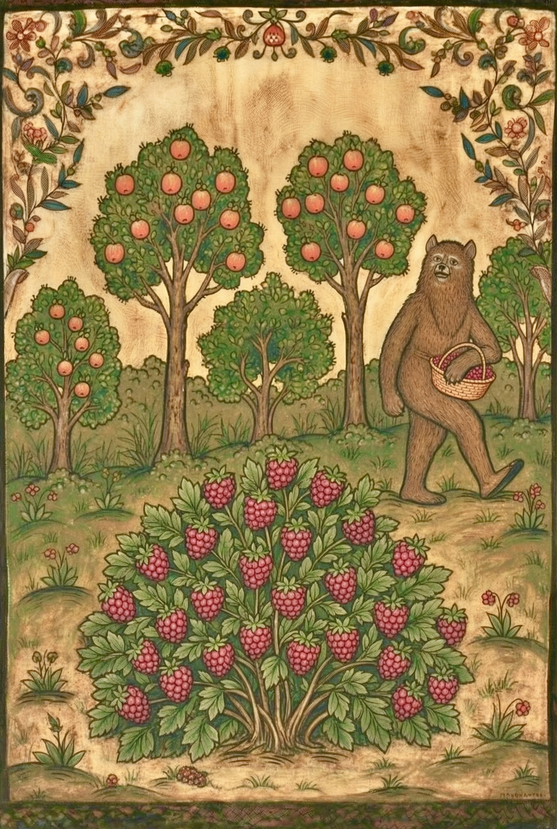 Я просто оставлю это здесь – медведь уж больно хорош.