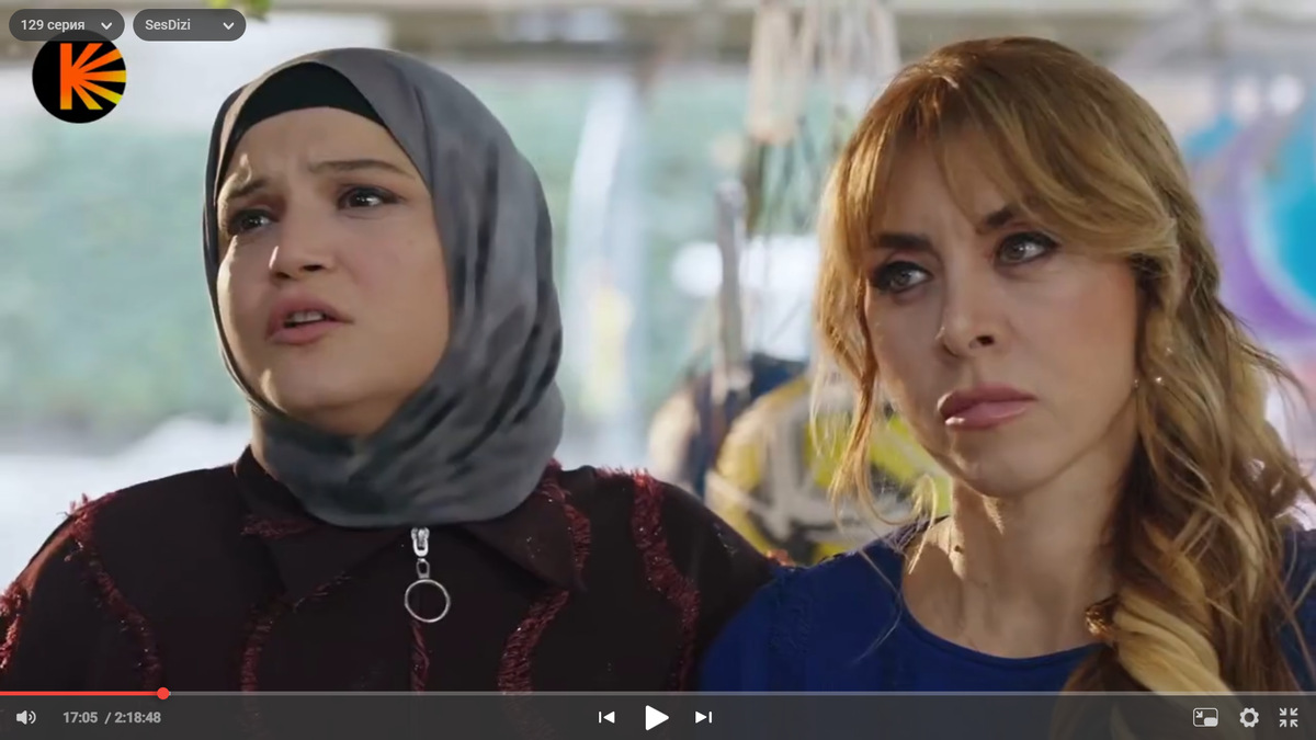 Ниляй и Севтап. Кадр из 129 серии