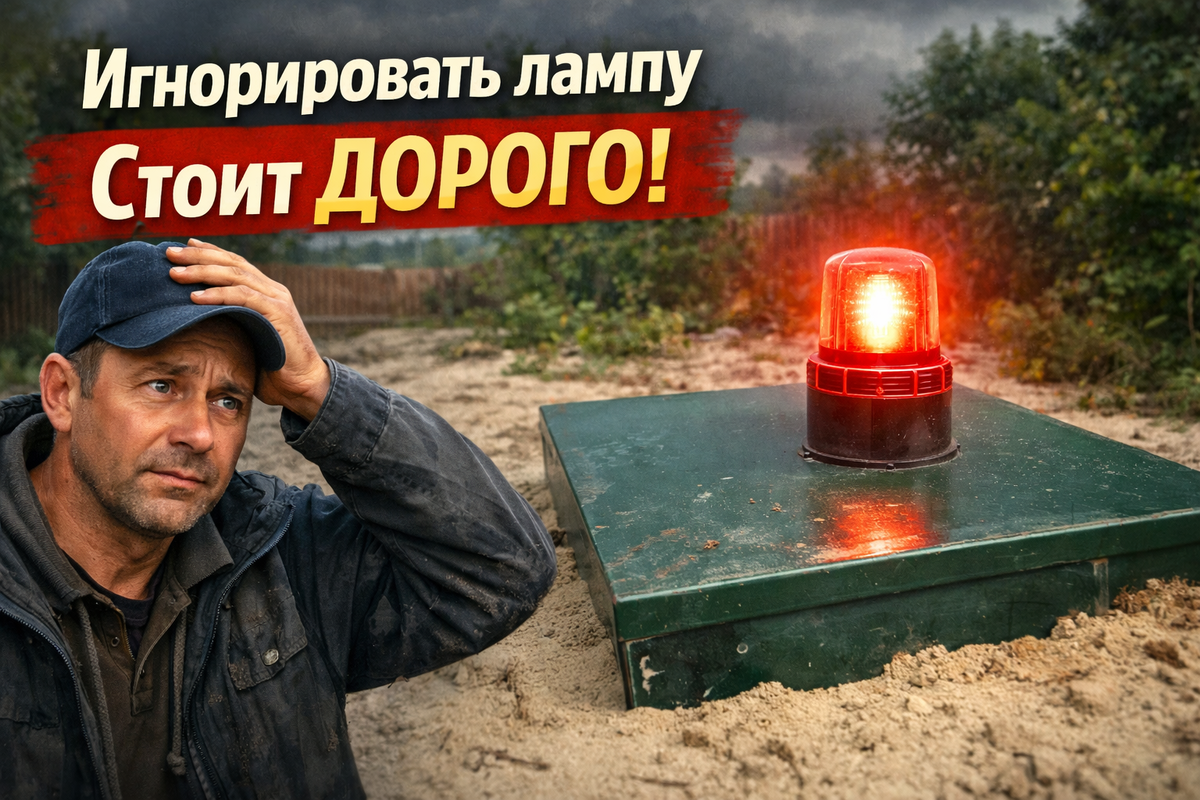Загорелась лампа на септике? Сосед игнорировал, а теперь платит за ремонт — учитесь на чужих ошибках!