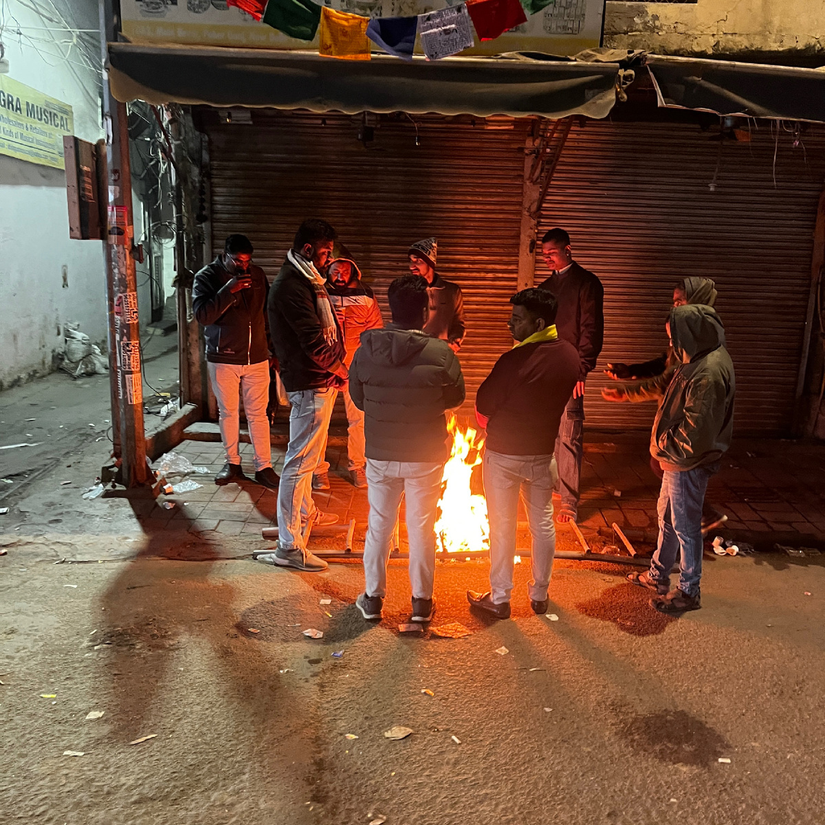 Вечерами в Индии бывает прохладно 