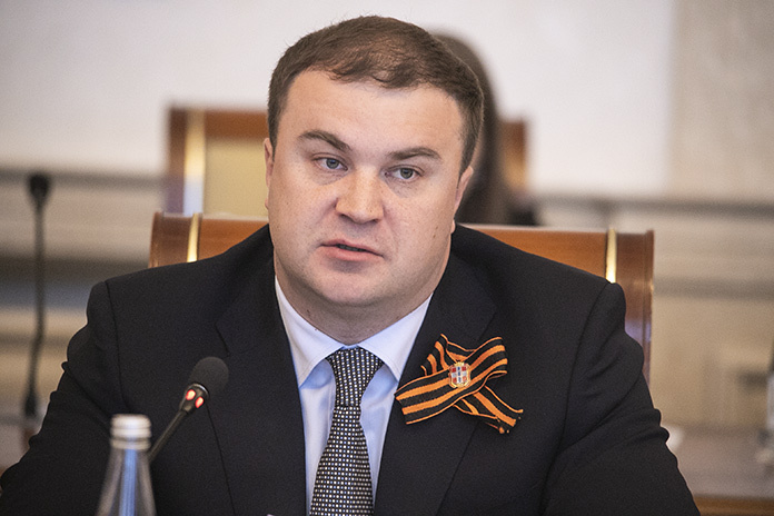    Губернатор Омской области Виталий Хоценко. Фото: Михаил Периков
