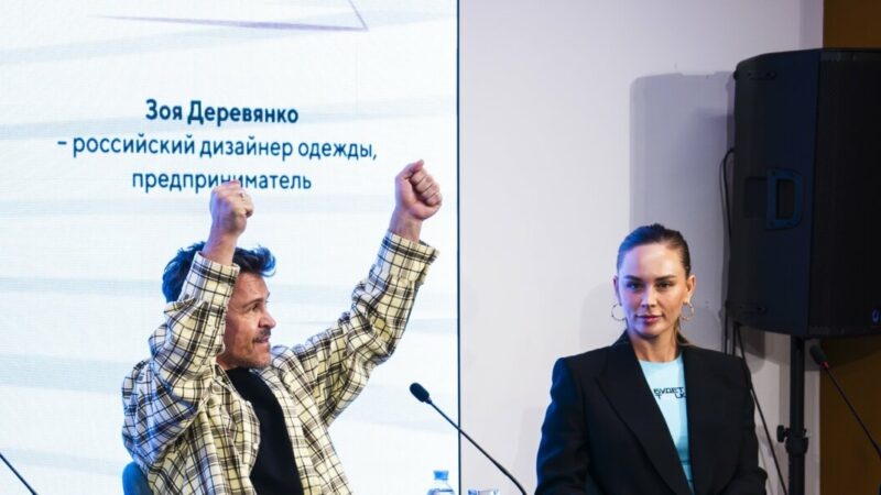    Павел Деревянко и его супруга, Зоя Деревянко. Фото: Даниил Киреев / РБК Юг.