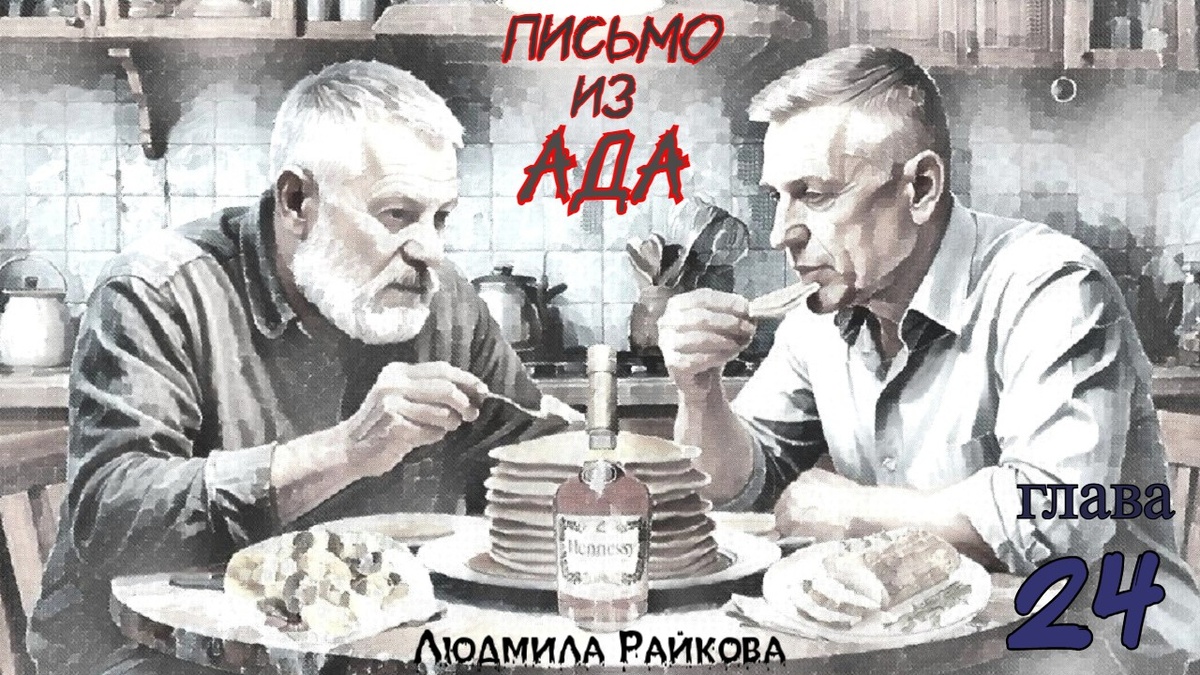 Чуров с Глебом дымят ка кухне и болтают обо всём... Маня нарезала ему сыр под коньяк... Глеб по советским правилам мыслит. Мол Чуров однокашник, заслуживает откровенности в разговоре. А Чуров следователь. Откровенность уважает в показаниях, а не в застольной политической беседе.