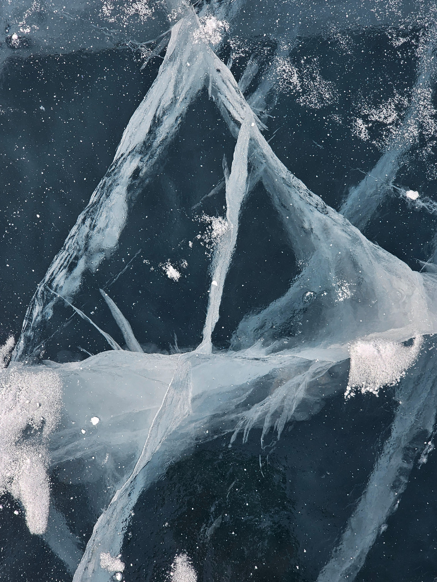 Невероятный лед Байкала 