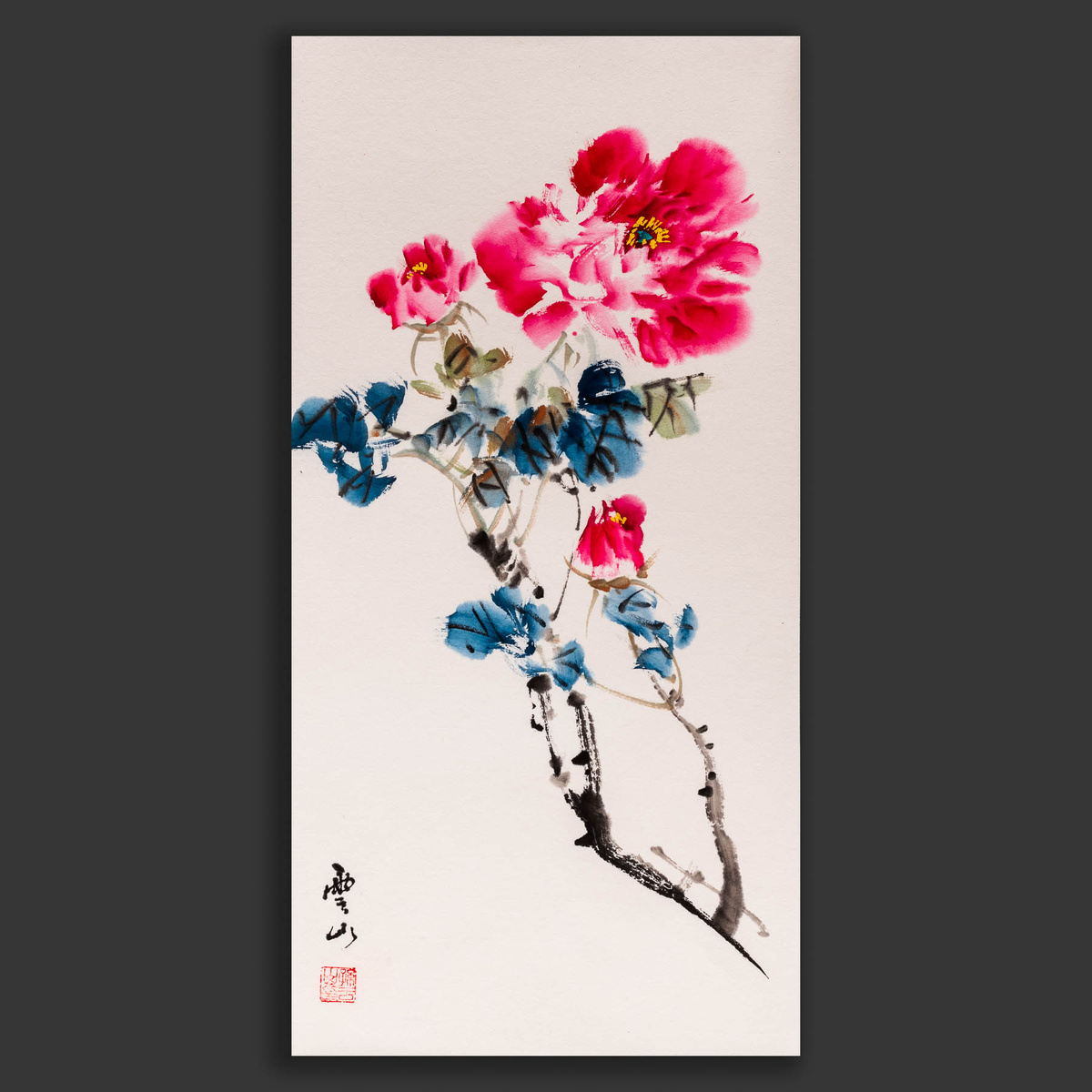 “Изящество весны. Пион”