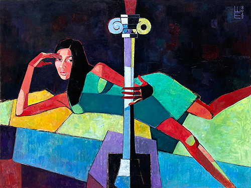 Елена Шипилова. Картина "В отражении" 120х90 см.