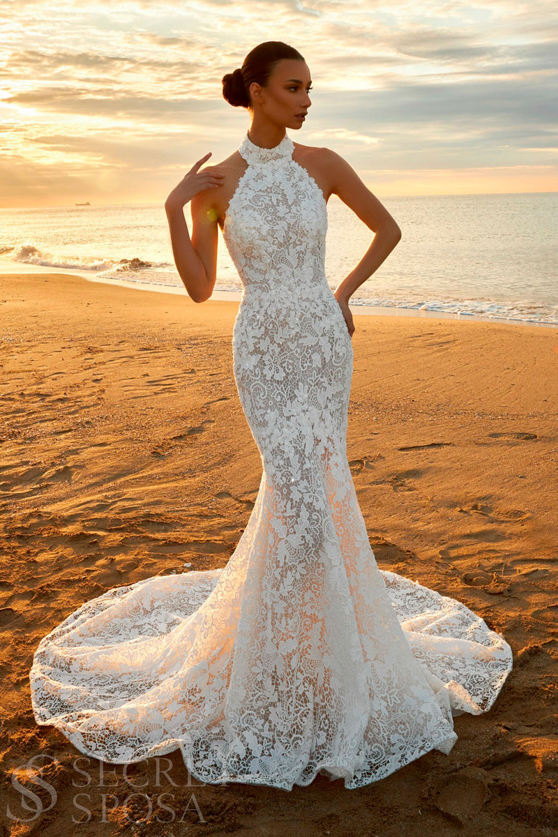 Свадебное платье силуэта рыбка Кристиан от бренда Secret Sposa