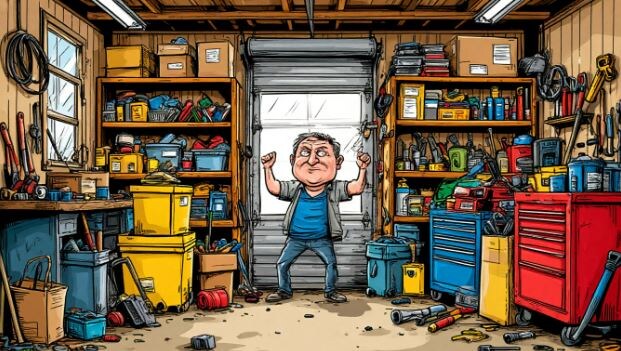 Гаражный синдром, или Почему ваш мужчина держится за хлам