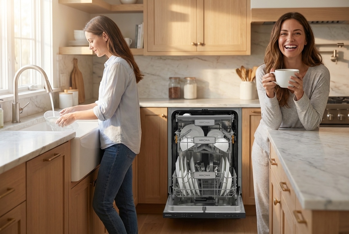 Встраиваемая посудомоечная машина KRONA WESPA 45 BI V2