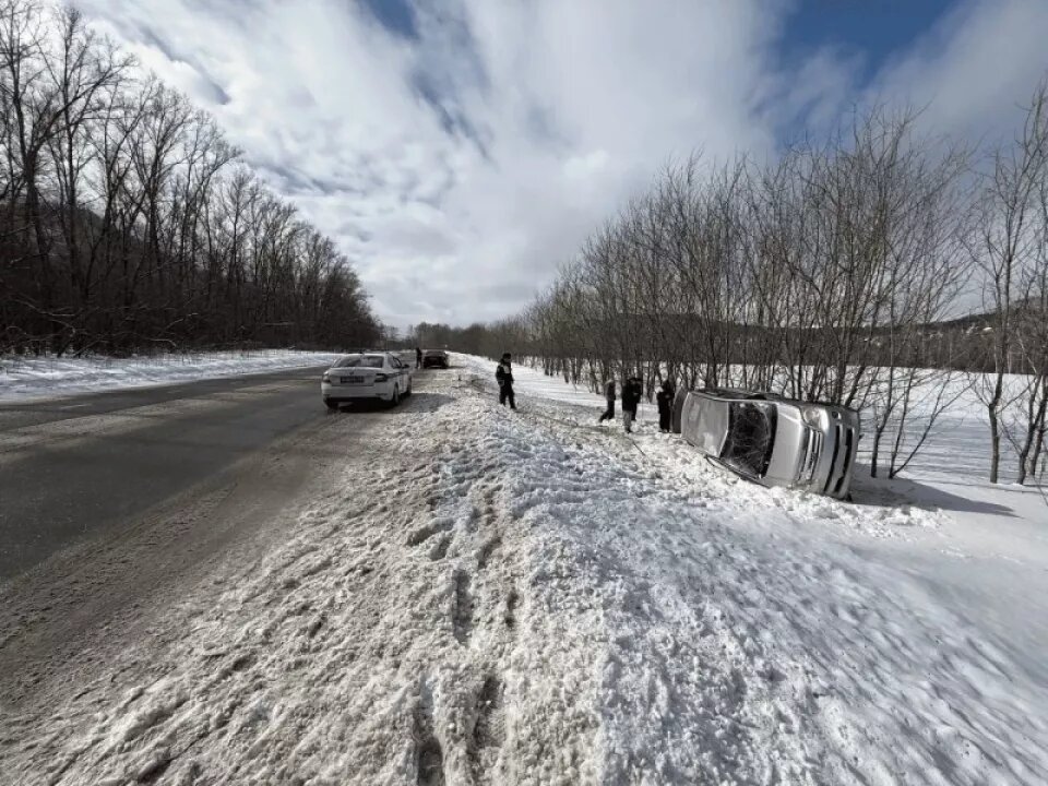    ДТП вблизи Черемшанки. Источник: МВД по Республике Алтай