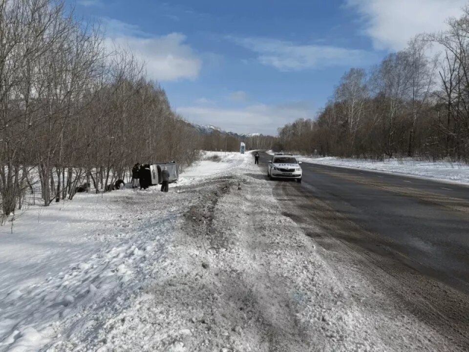    ДТП вблизи Черемшанки. Источник: МВД по Республике Алтай
