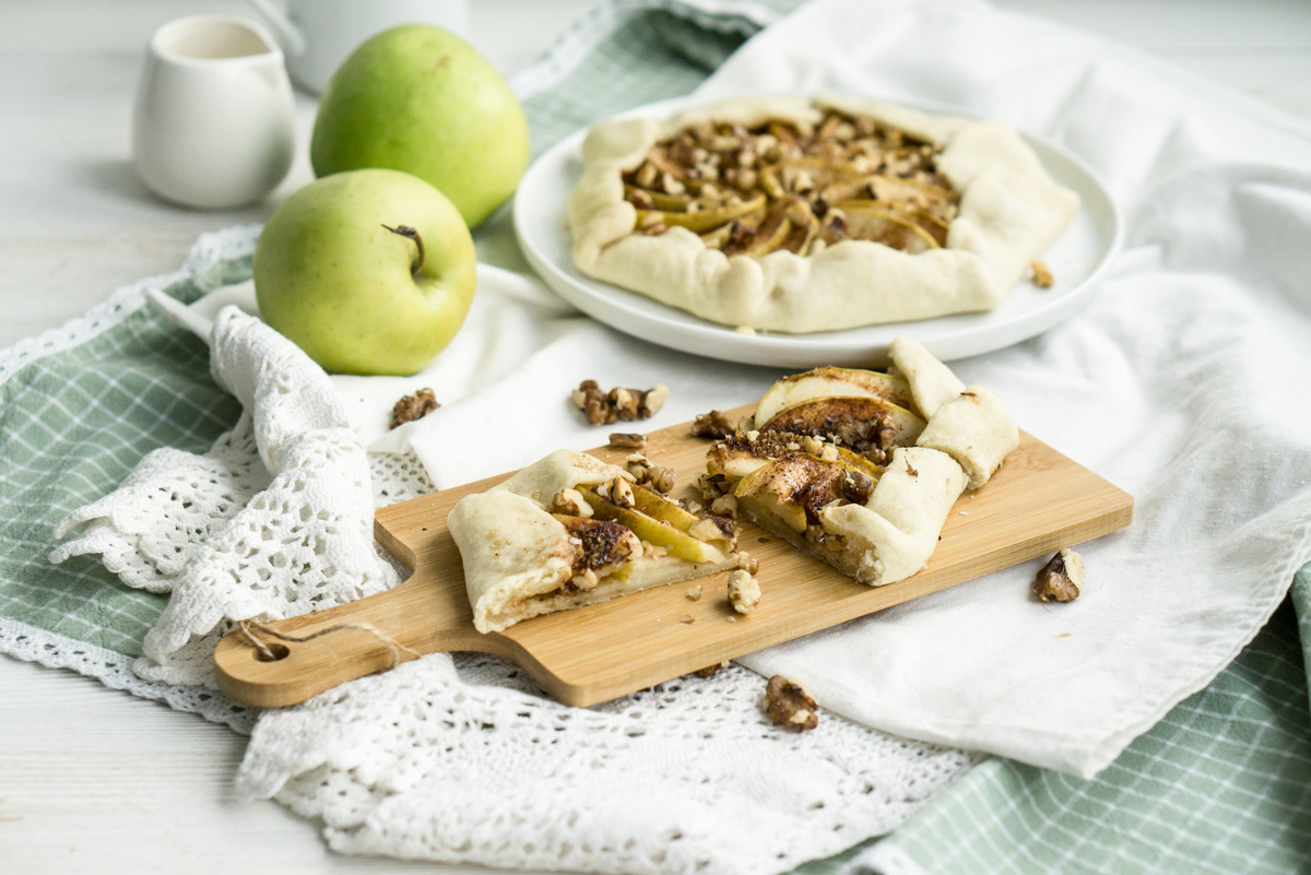 Постная галета с яблоками с сайта Marybakery.ru