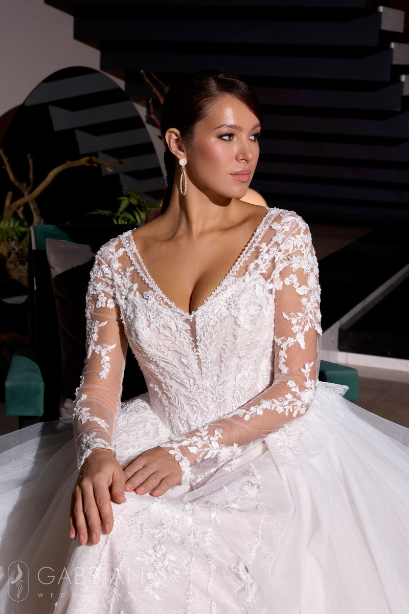 Свадебное платье большого размера Джун от бренда Gabbiano