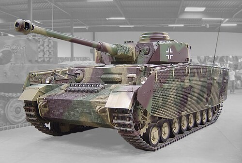 Немецкий средний танк "Pz.Kpfw. IV Ausf. J