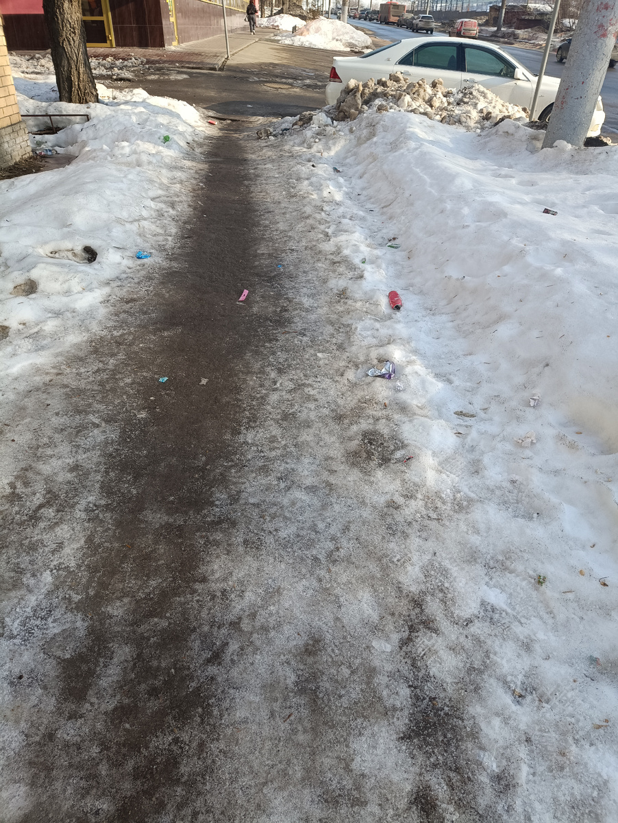 В нашем районе пока так