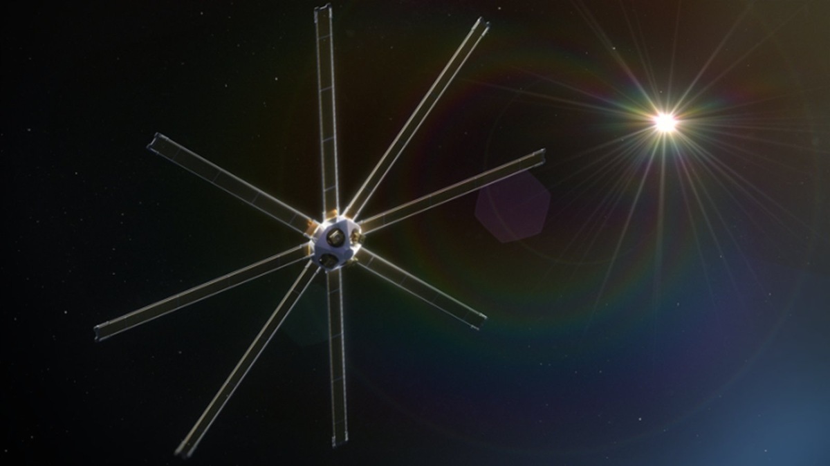    Одна такая космическая зарядная станция сможет поддерживать до 40 спутников одновременно