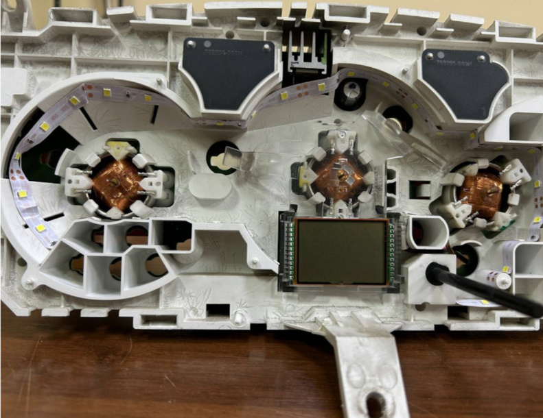 Пример пересвета на светодиодной ленте на Митсубиши Лансер 9 (Mitsubishi Lancer 9)