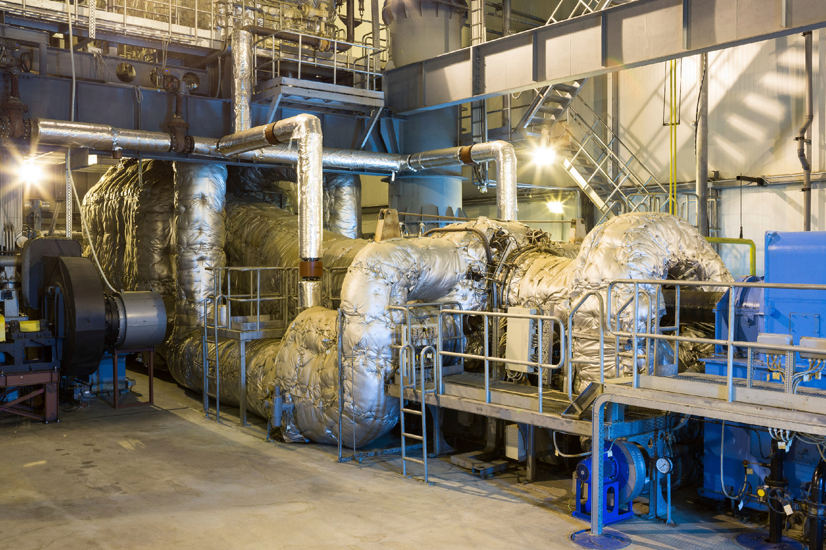 Рис. 1. Газовая турбина ГТ-009М