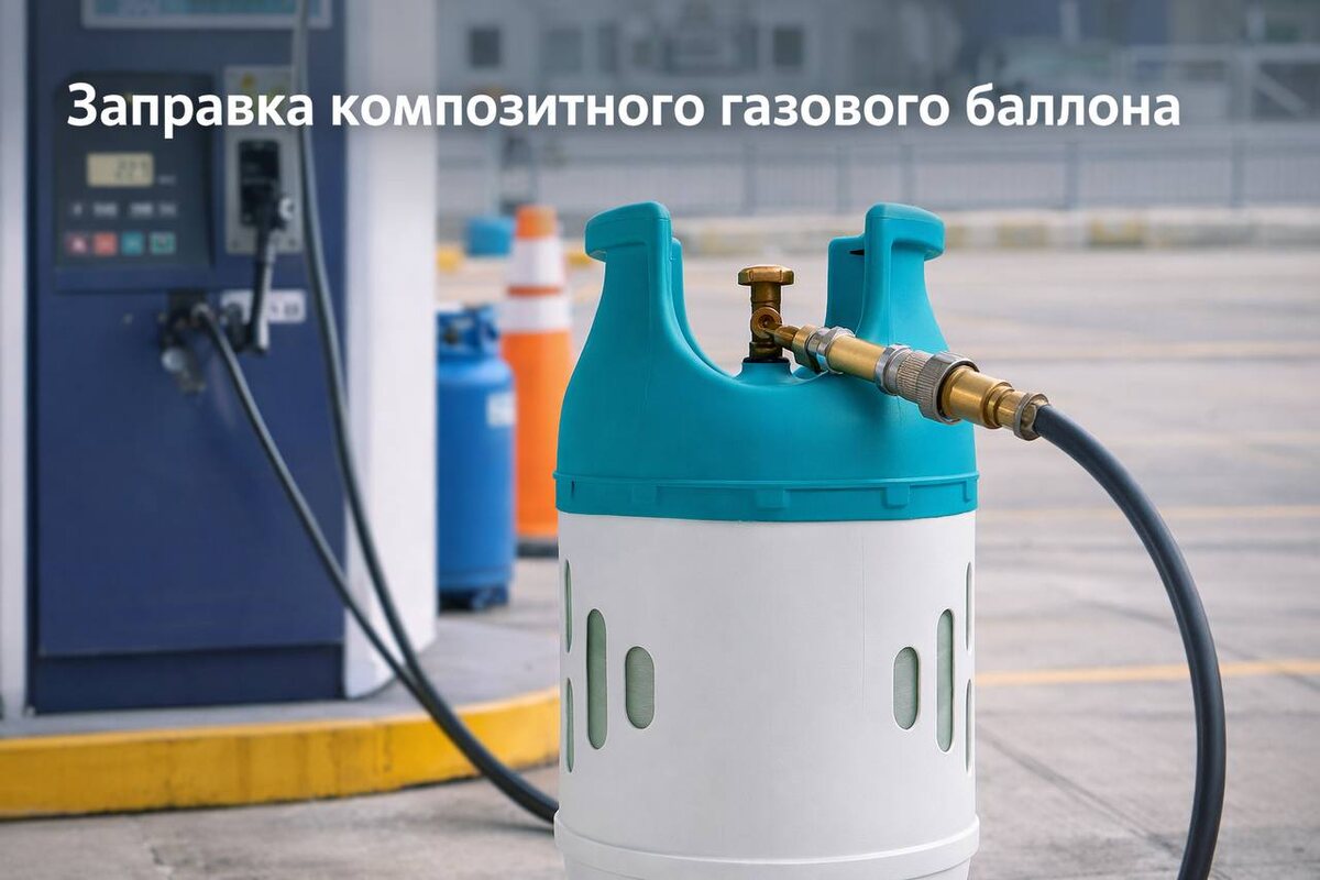 Вы купили новый композитный баллон. Что дальше? Рассказываем по шагам.