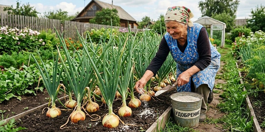 Бабушка из деревни рассказала секреты выращивания лука. Таких репок я ещё никогда не видела, крупные ровные хранятся очень долго!
