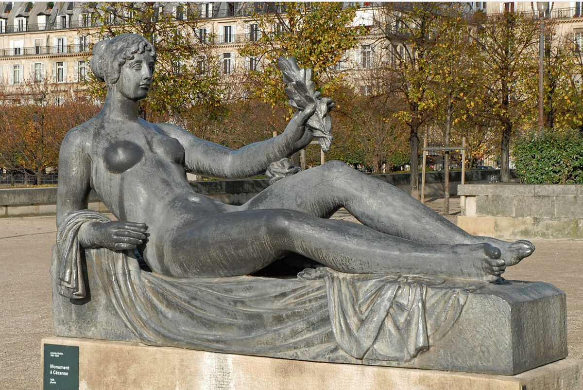 Аристид Майоль. Памятник Полю Сезанну. 1912