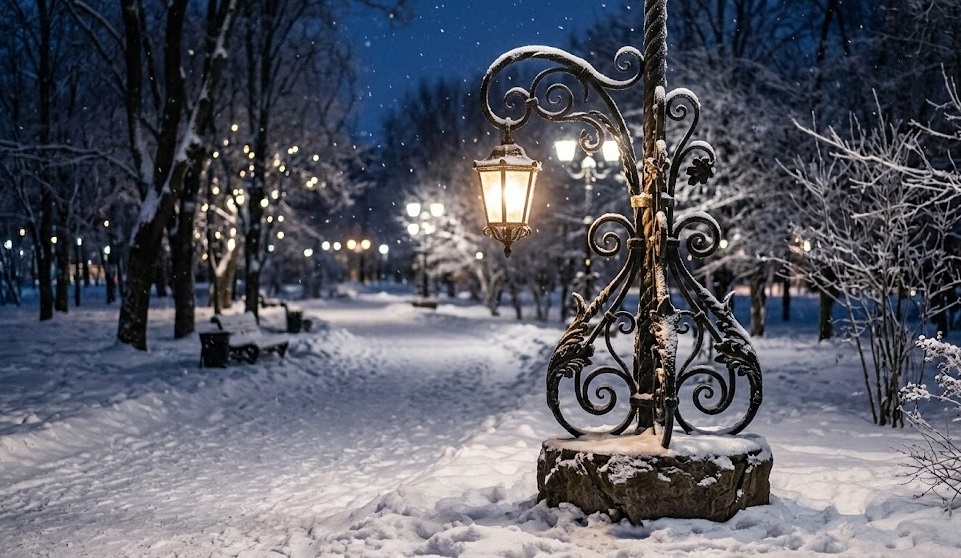 Декоративные опоры могут иметь крайне нестандартное исполнение
