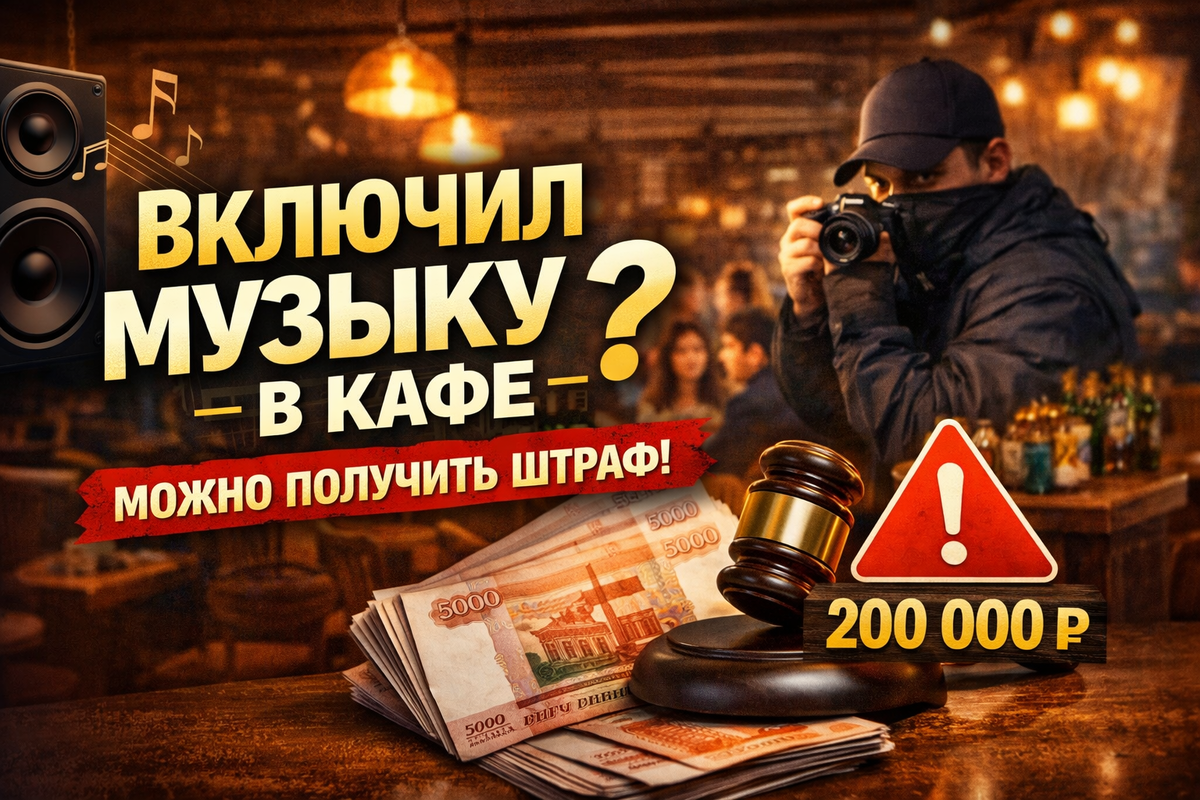 Штраф за музыку