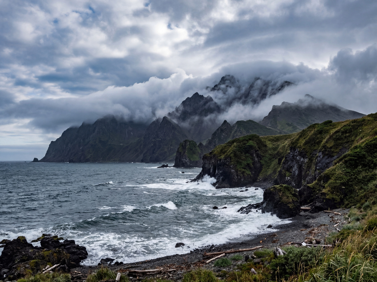 Командорские острова — архипелаг из четырёх островов в юго-западной части Берингова моря Тихого океана. 