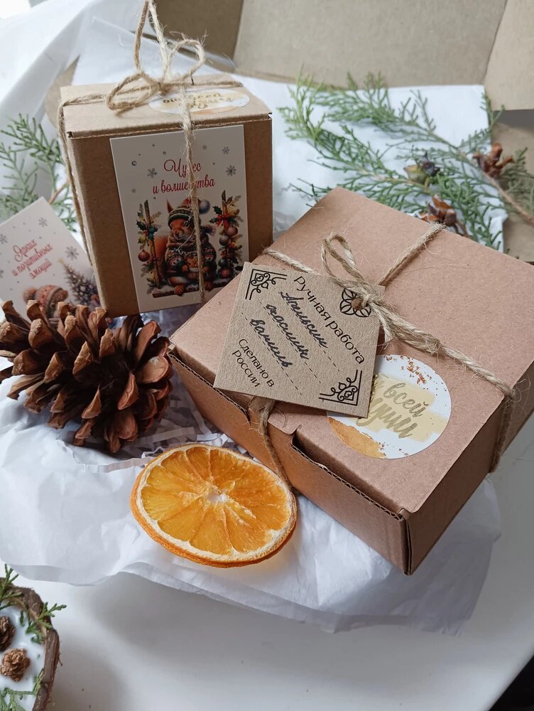 Артикул на крафтовые бирки для ручной работы на WB: 179245745