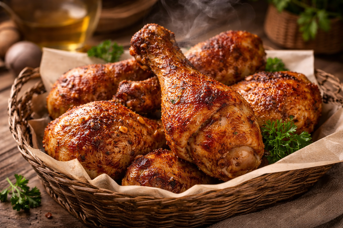 Курица в аэрогриле получается сухой