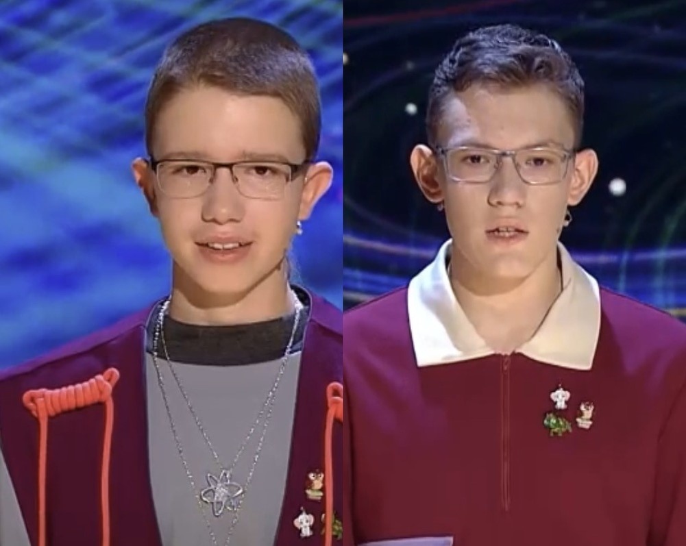    Это 13-летние Михаил Брыкалов и Александр Пертак из Нижнего Новгорода
